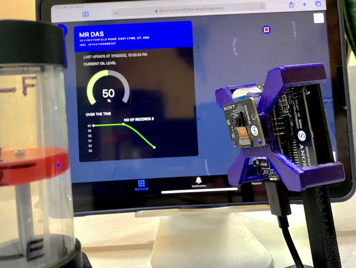 Smart Oil Meter Using Visual Regression