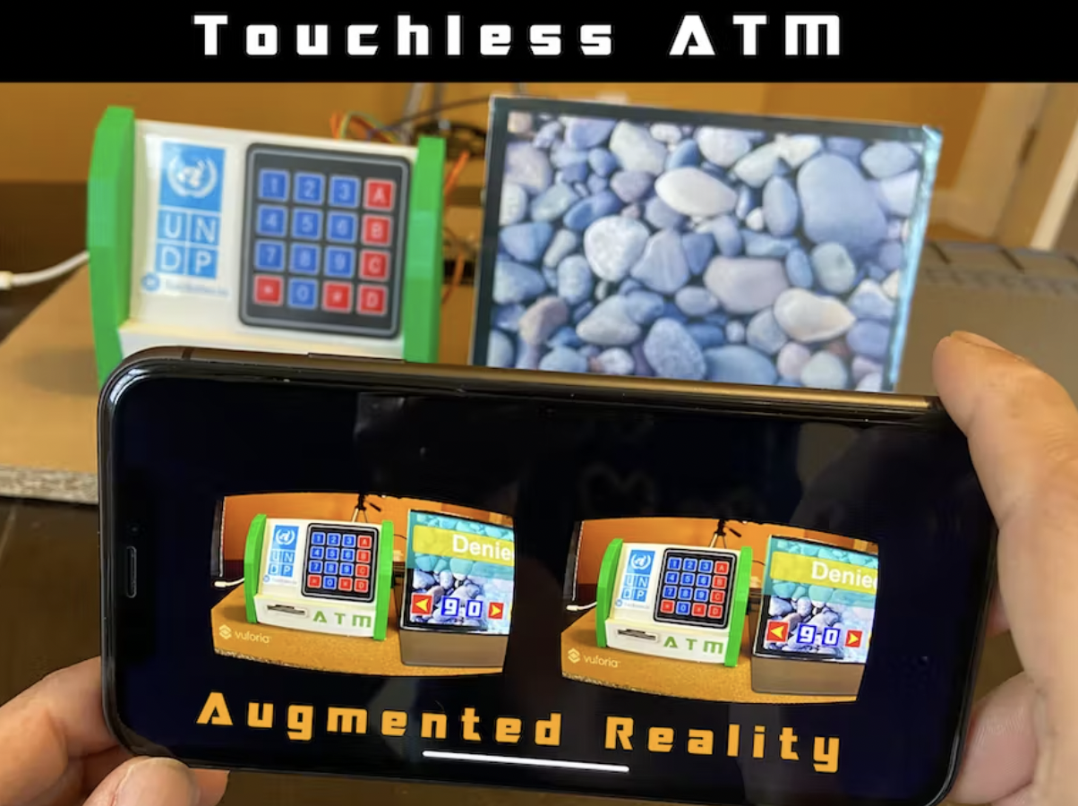 Touchless ATM using Augmented Reality